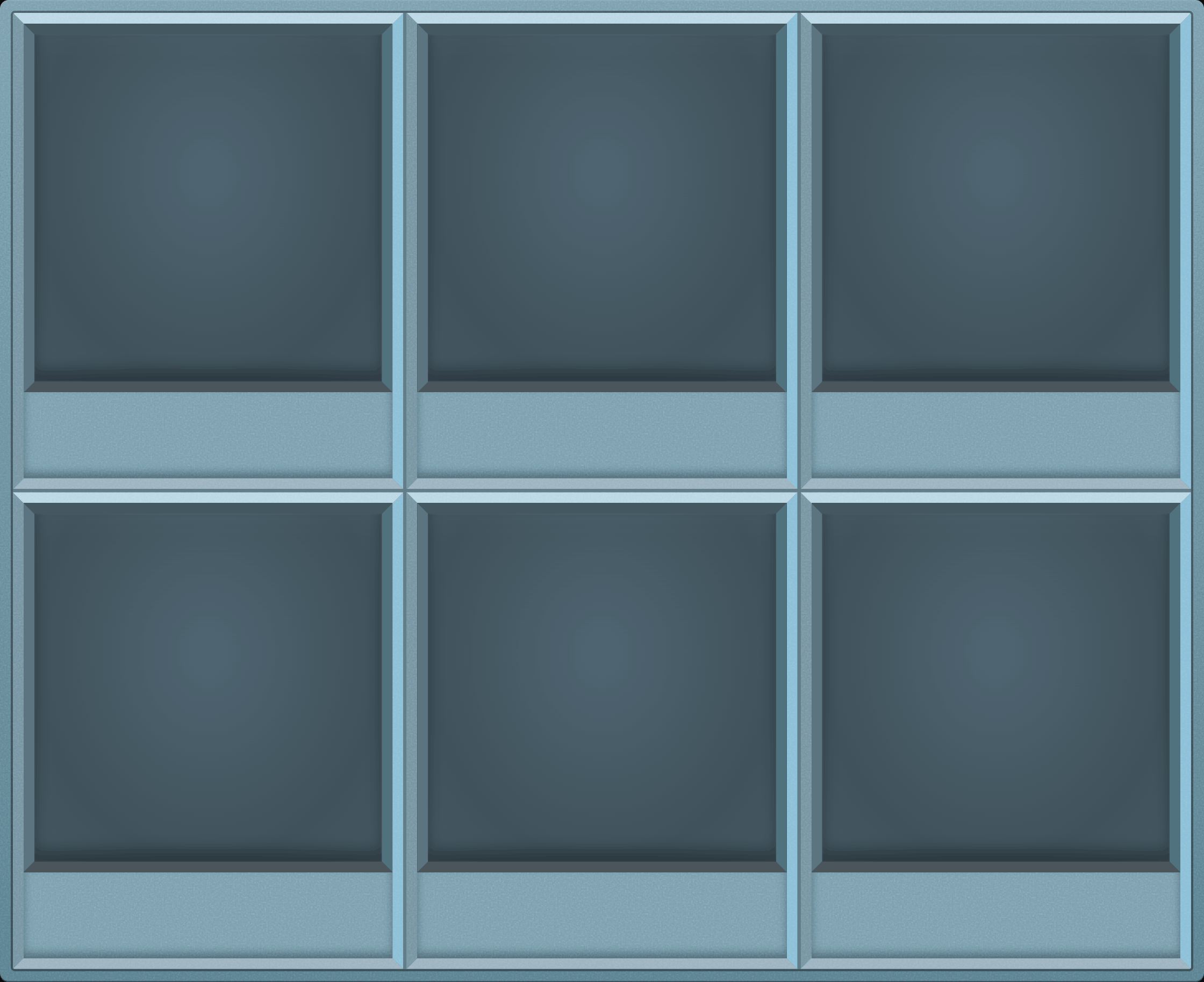 Arctic Ice Display Case (2x3)